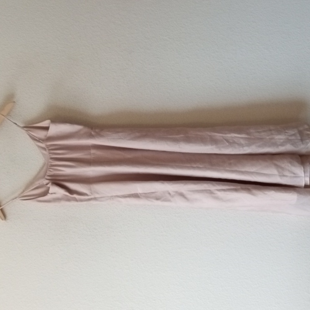Vince Blush Pink Slip Midi Dress - Picture 5 of 7